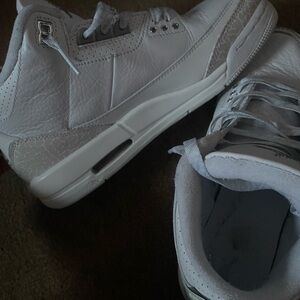 Nike White Sneakers with Logo